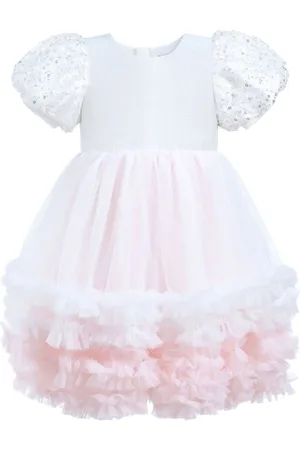 Mimi Tutu Kjole med pailletter og tyllag