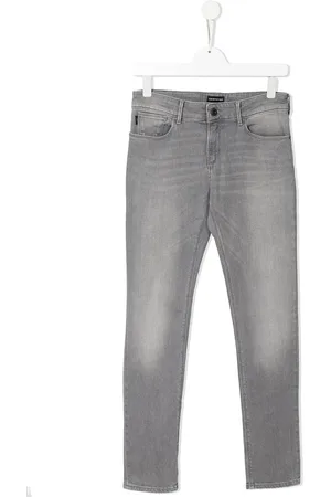 Emporio Armani Jeans med bleget effekt og fem lommer