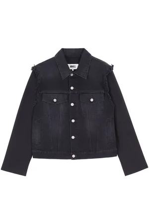 Maison Margiela Denimjakke med slitageeffekt