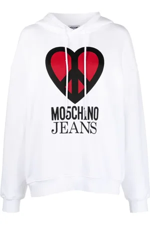 Moschino Hættetrøje i jersey med grafisk tryk