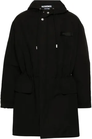Jacquemus Le Parka Marrone frakke med hætte