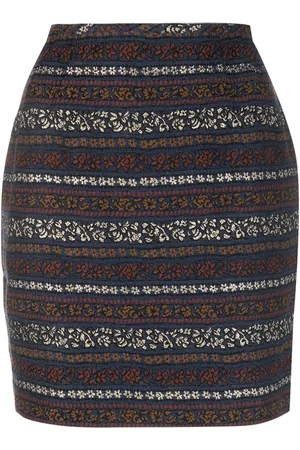 Jean Paul Gaultier 1990 nederdel med jacquard-mønster