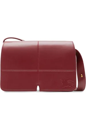 Burberry Snip-skuldertaske i læder