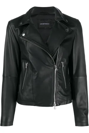 Emporio Armani Bikerjakke med lynlås