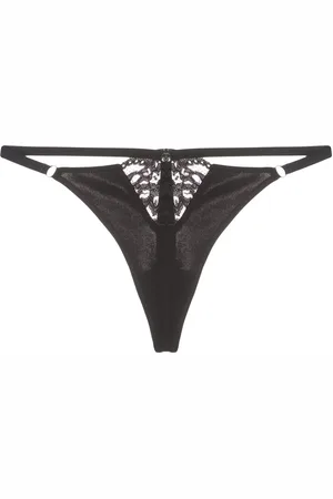 FLEUR DU MAL Charlotte-g-streng med blonder