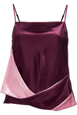 J.W.Anderson Draperet tanktop i satin