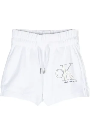 Calvin Klein Shorts med snoretræk og logotryk