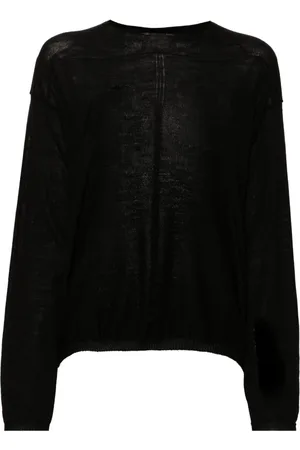 Rick Owens Trøje med lynlåsdetalje