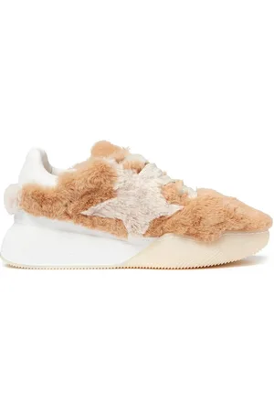 Stella McCartney Loop sneakers i fleece-tekstur