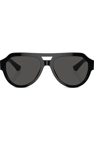 Dolce & Gabbana Pilot-solbriller med logoplade