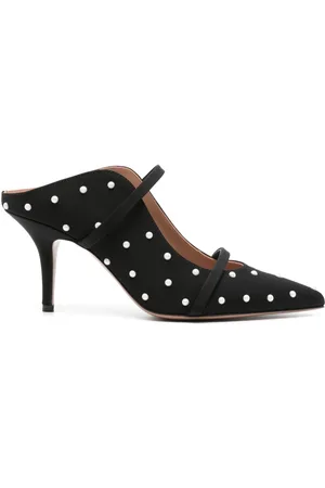 MALONE SOULIERS Maureen 70mm mules i faille