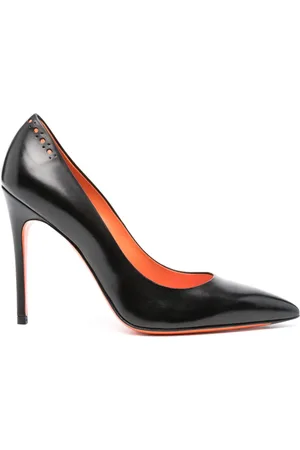 santoni 105mm pumps i læder