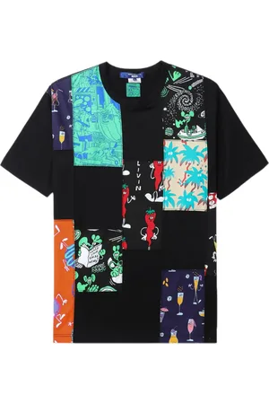JUNYA WATANABE X Lousy Livin T-shirt med patchwork
