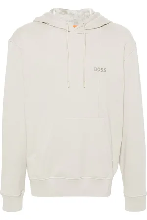HUGO BOSS Hættetrøje med broderet logo