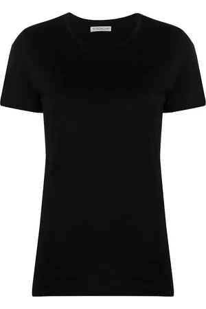 Moncler Kortærmet T-shirt med logomærke