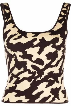 Nanushka Tanktop i dyre-jacquard