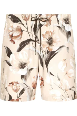 Dolce & Gabbana Badeshorts med blomstertryk