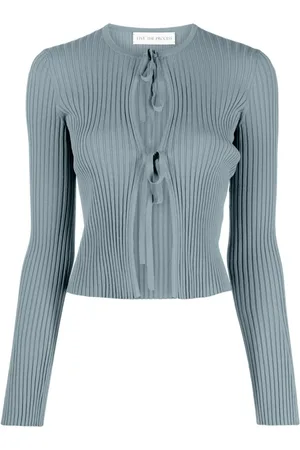 LIVE THE PROCESS Juno cardigan i bred rib