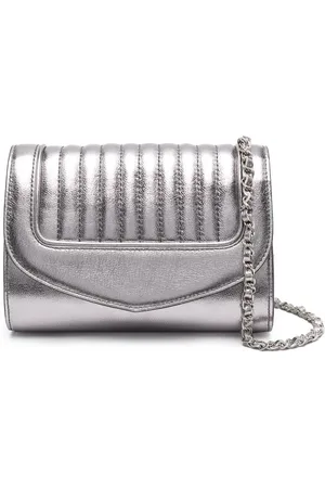 DELAGE Metallisk Jeanne taske med krydset krop