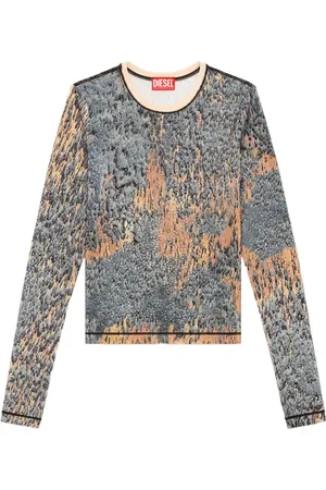 Diesel T-Cutie-LS top med tryk