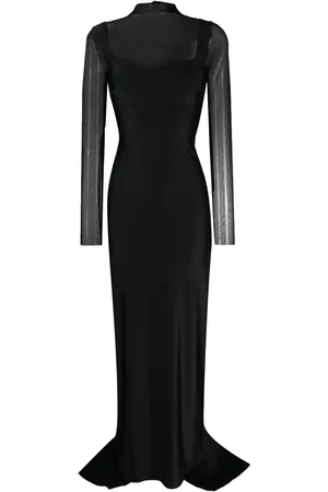 Atu Body Couture Halvgennemsigtig kjole