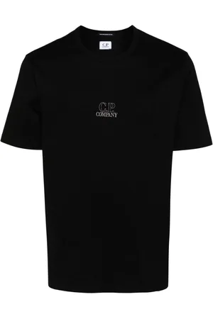 C.P. Company T-shirt med logobroderi