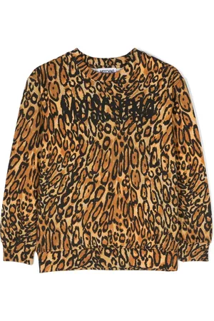 Moschino Langærmet sweatshirt med logotryk