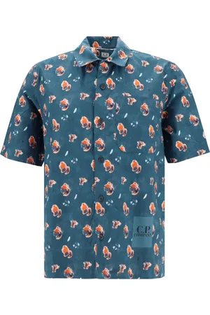 C.P. Company Sponged poplin-skjorte