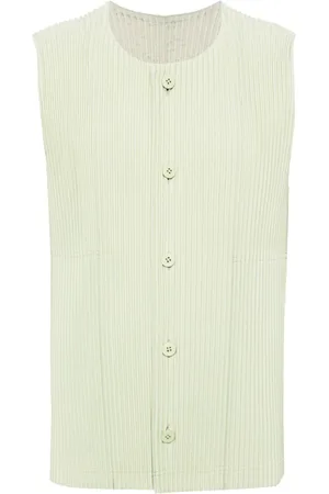 Issey Miyake Plisseret vest