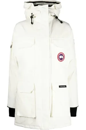 Canada Goose Polstret frakke med logomærke