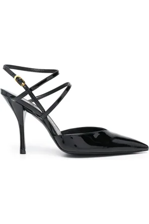 Stuart Weitzman Strapeze 100mm pumps i læder
