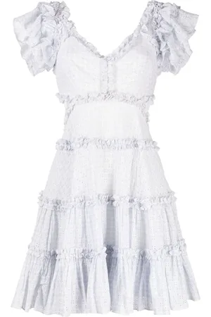 Needle & Thread Lang kjole med broderie anglaise