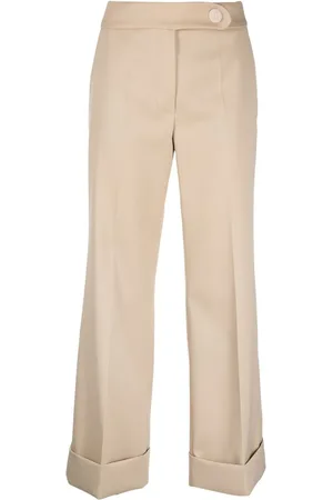 Lanvin Cropped uldbukser med mellemhøj talje