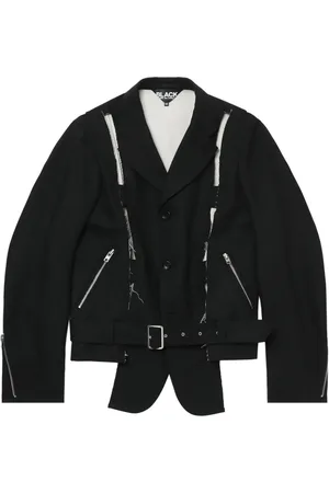 Comme des Garçons Bikerjakke med udskæringsdetalje