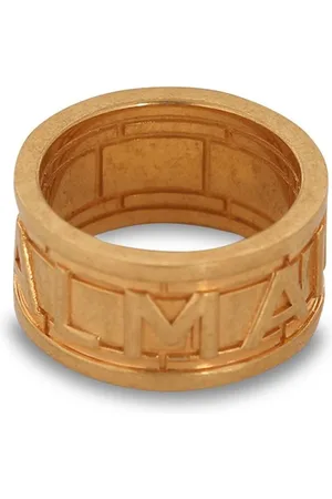 Balmain Hamret ring med præget logo