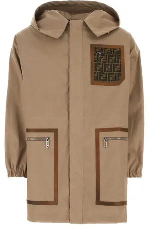 Fendi Parka med monogrammønster