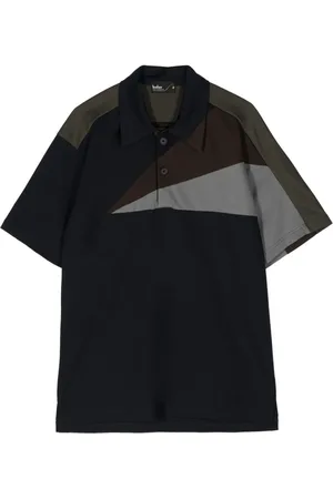 Kolor Polo med colourblocking og paneler