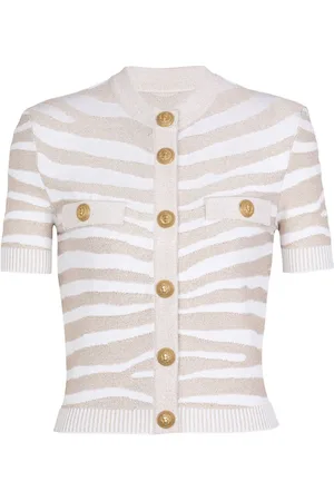 Balmain Strikket cardigan med knapdetalje