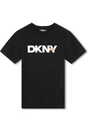 DKNY T-shirt med logotryk