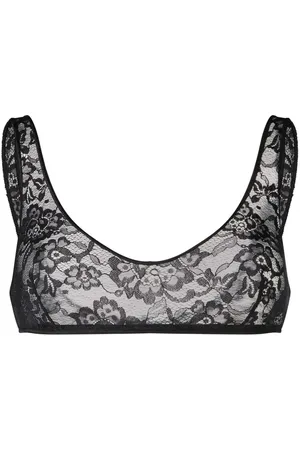Oseree Sports-bh med blomstrede blonder