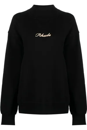 Rhude Fleece-sweatshirt med broderet logo