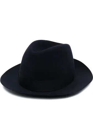 Borsalino Fedora-hat med bånd