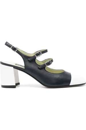 Carel Papaya 60mm pumps i læder