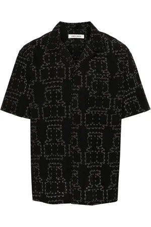 HENRIK VIBSKOV Skjorte med broderie anglaise