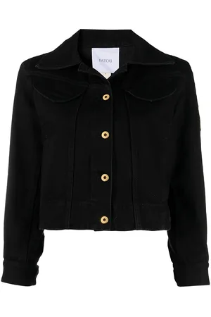 Patou Cropped jakke i økologisk denim