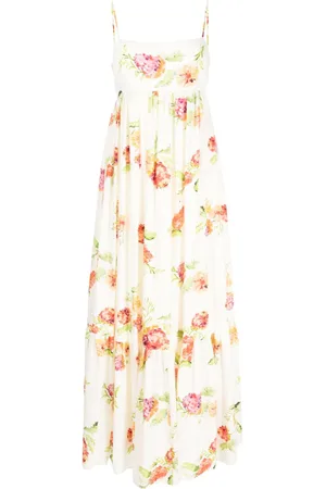 Acler Lang kjole med blomstertryk