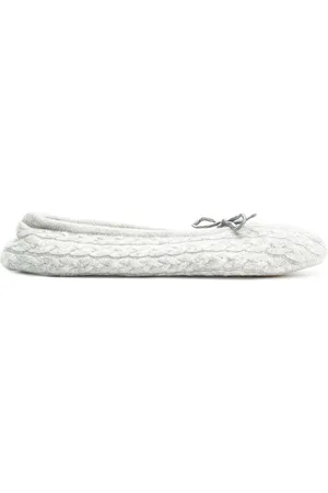 N.PEAL Cable slippers