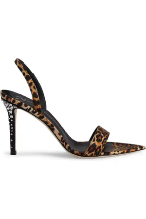 Giuseppe Zanotti Intriigo Leo 90mm silkesandaler