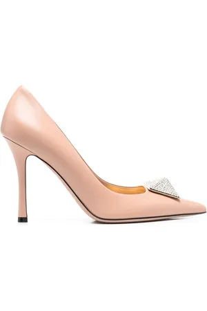 VALENTINO GARAVANI One Stud 100mm pumps med krystaludsmykning