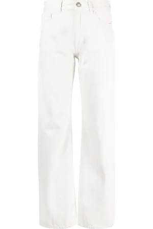 MOORER Højtaljede jeans med lige ben